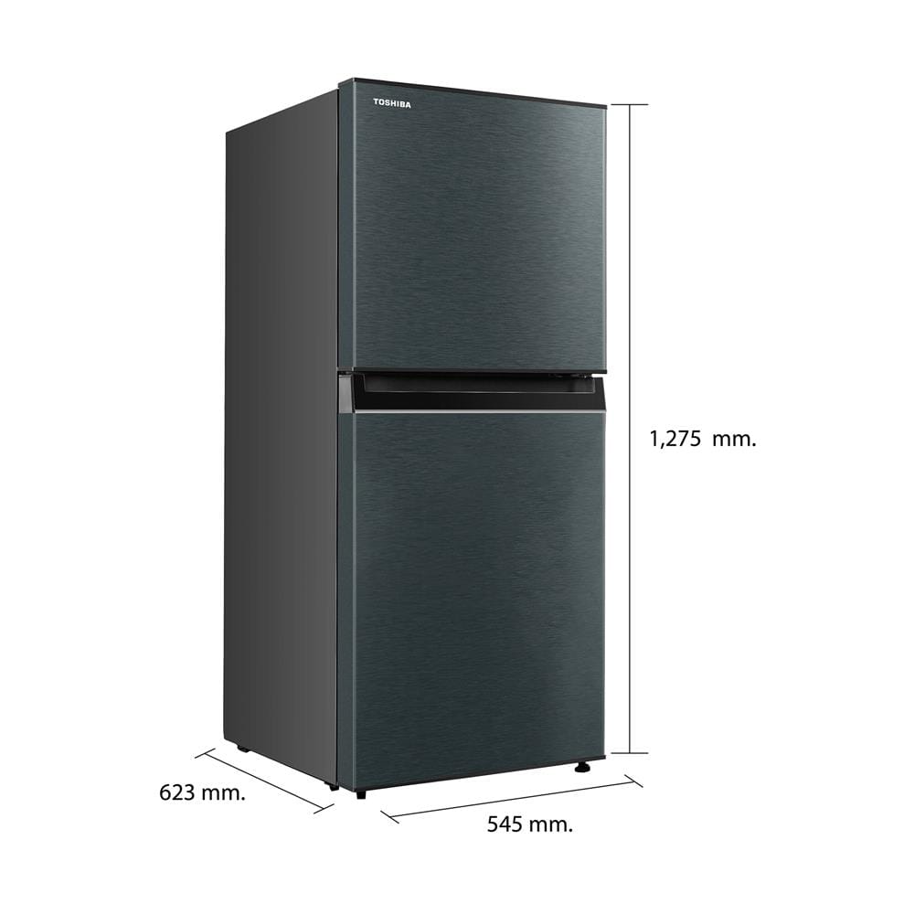 ตู้เย็น 2 ประตู TOSHIBA GR-RT234WE-DMTH(BG) 6.4 คิว สีเทา