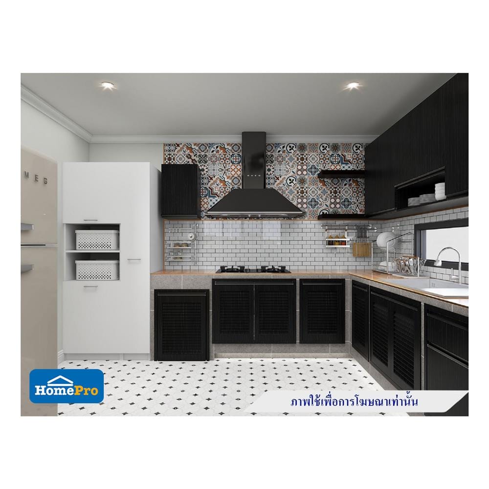บานถังแก๊สเกล็ดเต็ม JUPITER 57x74 ซม. สี SILKY OAK