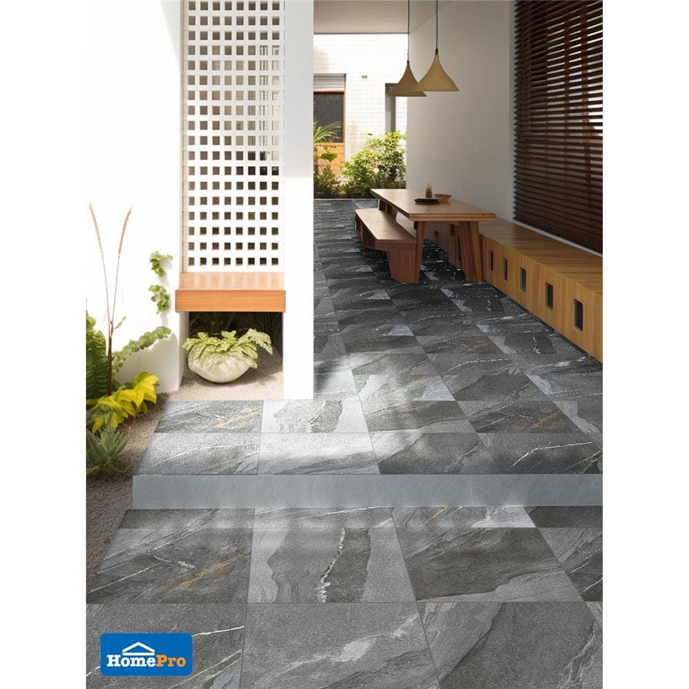 กระเบื้องพื้น 16x16 นิ้ว DURAGRES มาราสก้า เทา A 0.96 ตร.ม.