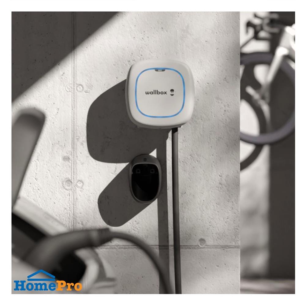 เครื่องชาร์จรถยนต์ไฟฟ้า (ไม่รวมติดตั้ง) WALLBOX PULSAR MAX 22KW สีขาว
