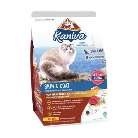 อาหารแมว KANIVA SKIN AND COAT 2.8 กก.