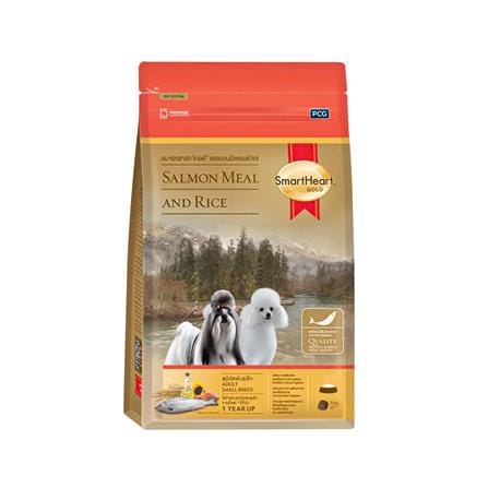 อาหารสุนัข SMARTHEART GOLD SMALL SALMON RICE 300 ก._0