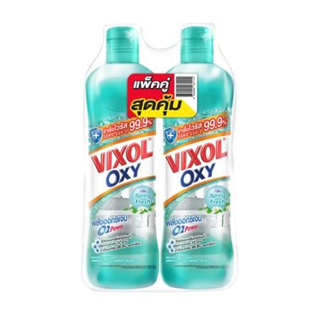 น้ำยาทำความสะอาดห้องน้ำ VIXOL 700 มล. สปริงเฟรช แพ็กคู่_0