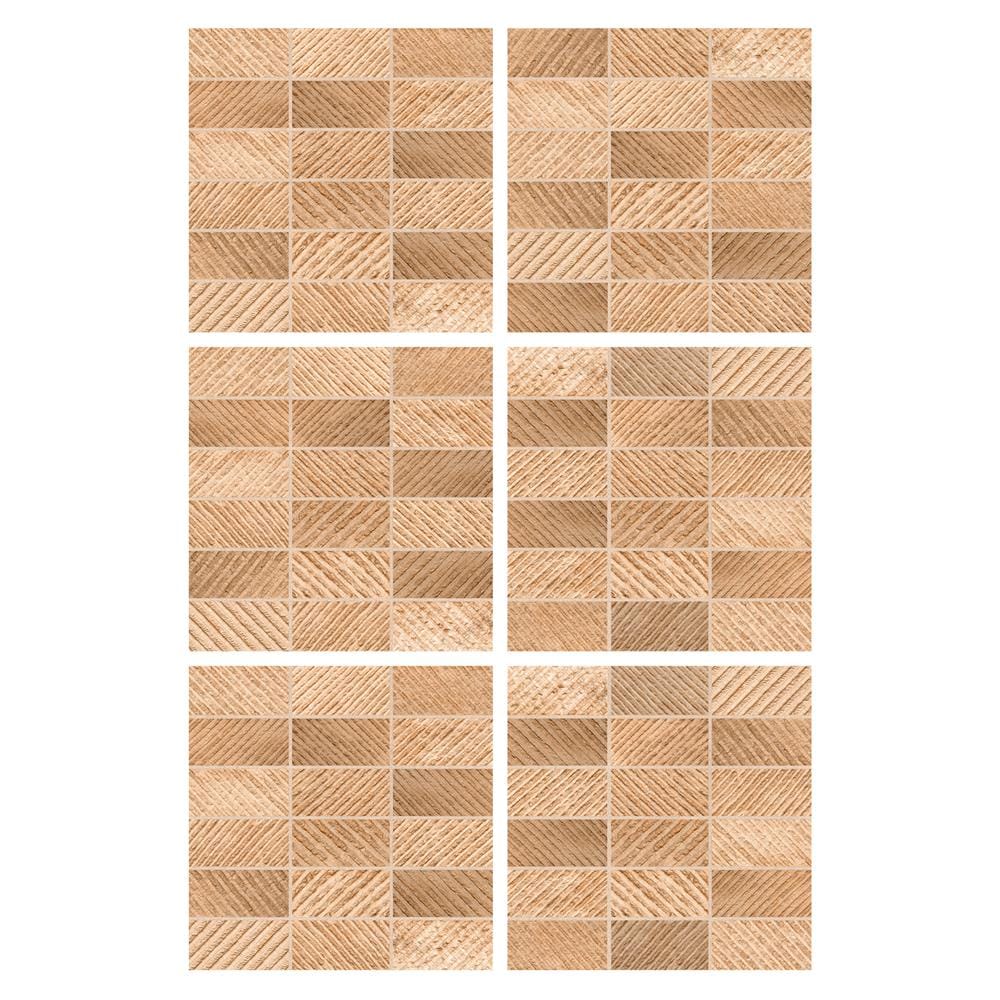 กระเบื้องพื้นพอร์ซเลน  TARA 40x40 ซม. เซน น้ำตาล A 0.96 ตร.ม.