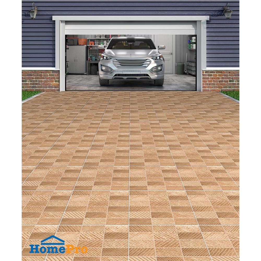 กระเบื้องพื้นพอร์ซเลน  TARA 40x40 ซม. เซน น้ำตาล A 0.96 ตร.ม.