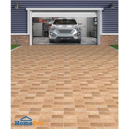 กระเบื้องพื้นพอร์ซเลน  TARA 40x40 ซม. เซน น้ำตาล A 0.96 ตร.ม._7