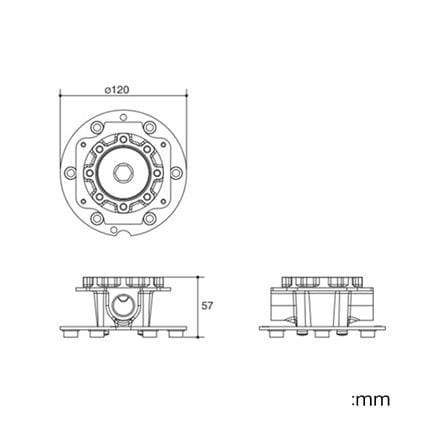 มือบิดแบบร็อคเกอร์ KOHLER K-77963T-8A-BL_2