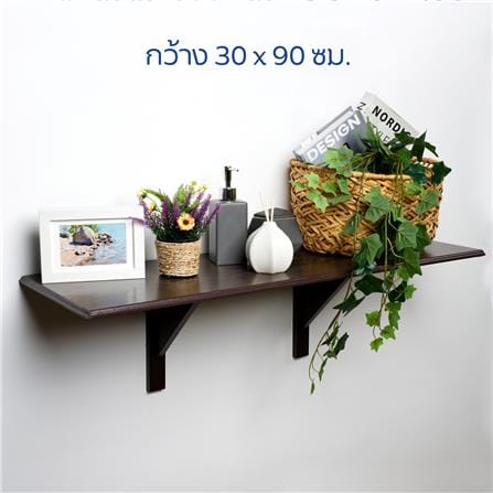 ชั้นแขวนผนัง FASTTECT WS3090+LS2240-OAK308 90 ซม. สีโอ๊ค_6