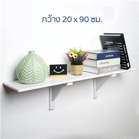 ชั้นแขวนผนัง FASTTECT WR2090+LS2190-OAK308 90 ซม. สีโอ๊ค_6