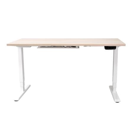 โต๊ะปรับระดับไฟฟ้า WORKSCAPE WDH-00010 150 ซม. สีลาเต้/ขาว_1