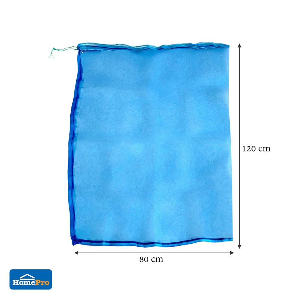 ถุงตาข่ายไนลอน SPRING 80X120 ซม. สีฟ้า
