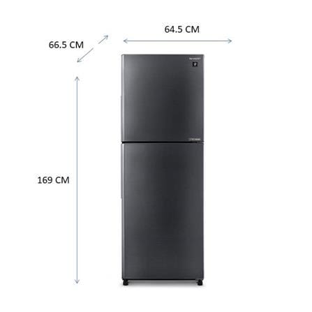 ตู้เย็น 2 ประตู SHARP SJ-XP330TP-DK 11.7 คิว สีเงินเข้ม อินเวอร์เตอร์_10