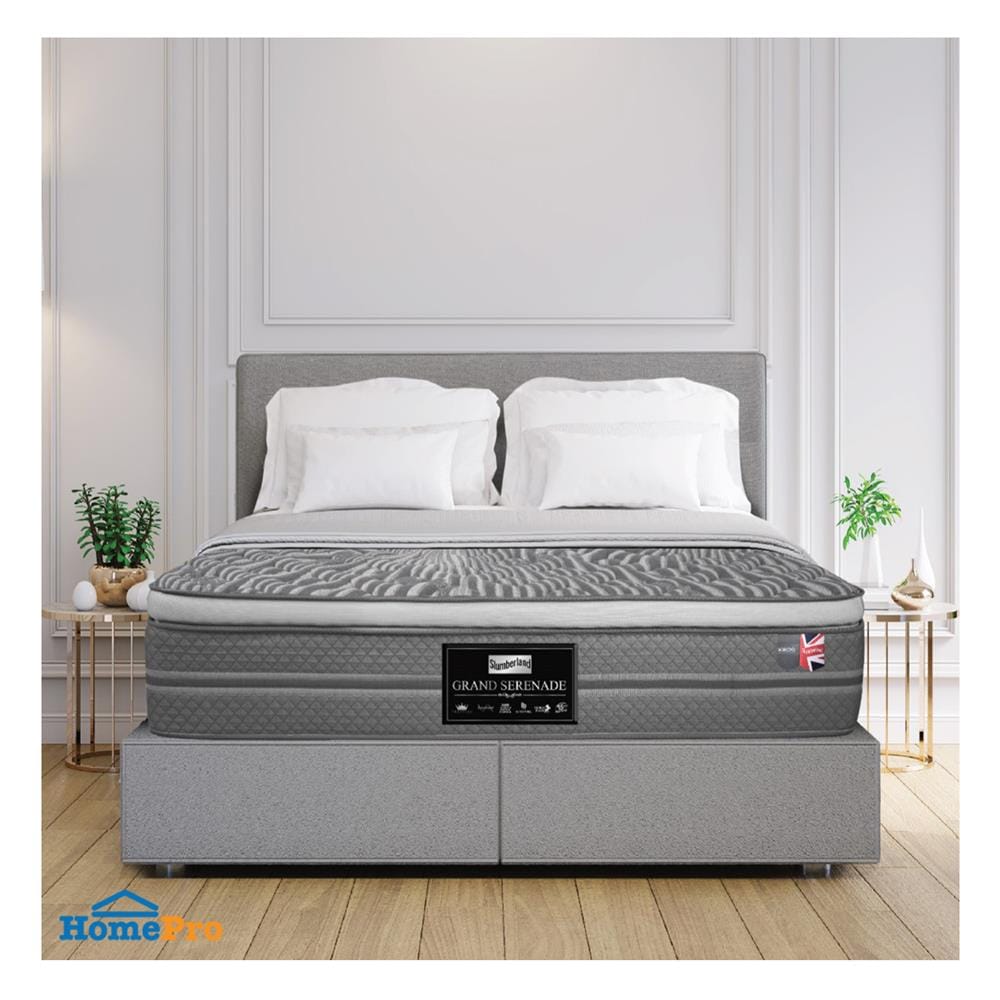 ที่นอนพ็อกเก็ตสปริง 5 ฟุต SLUMBERLAND รุ่น TEMPSMART GRAND SERENADE