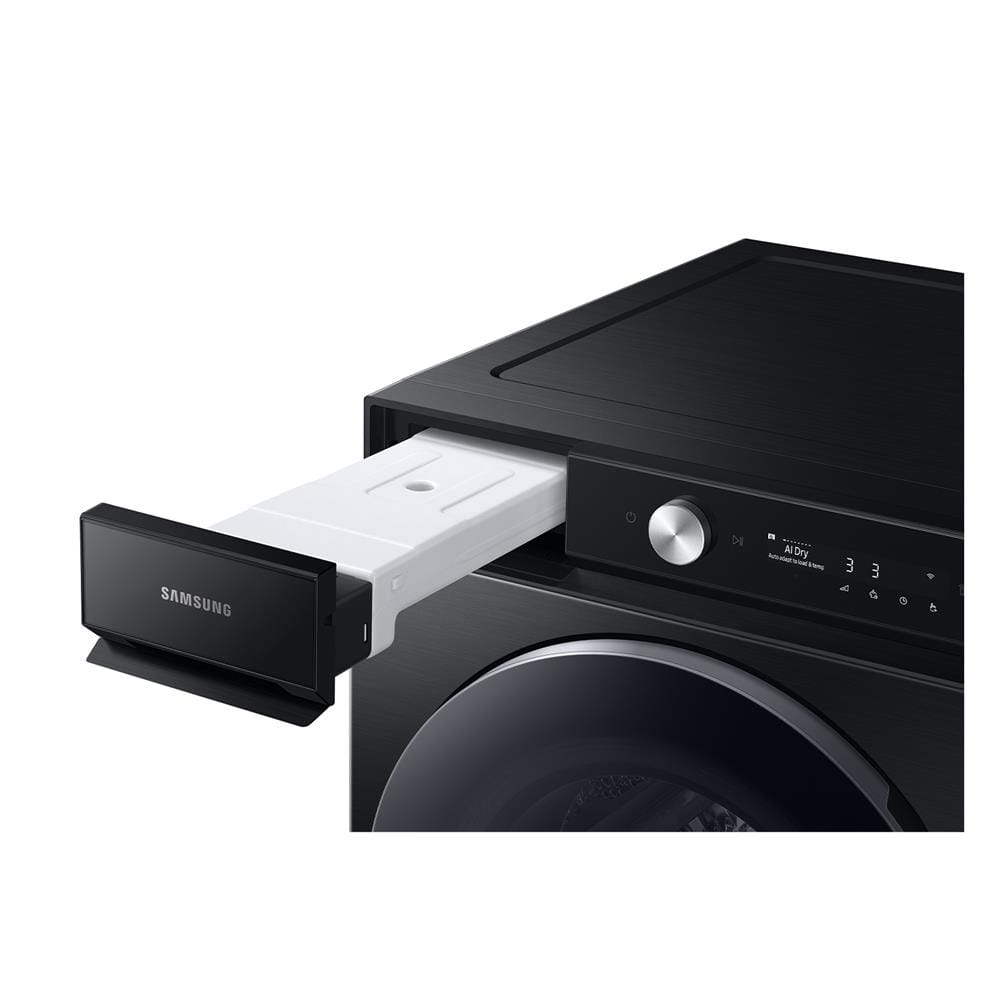 เครื่องอบผ้าฝาหน้า SAMSUNG DV17B9750CV/ST 17 กก. HEAT PUMP สีดำคาเวียร์