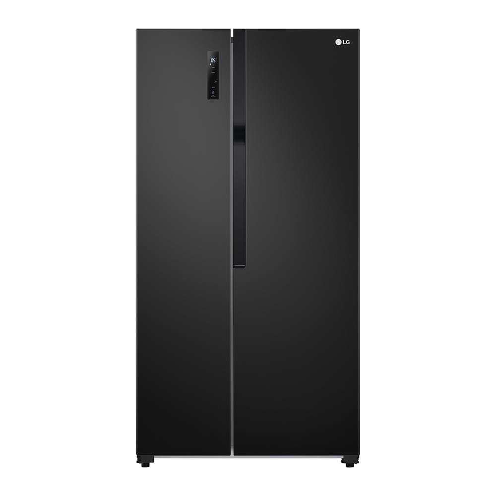 ตู้เย็น SIDE BY SIDE LG GC-B187JBAM.AHBPLMT 18.3 คิว สีดำ