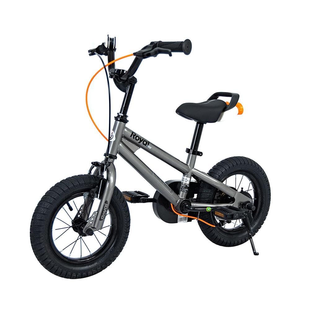 จักรยานเด็ก ROYAL BABY FREESTYLE V2 16 นิ้ว สีเทา
