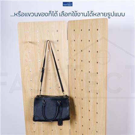 ฉากกั้น 2 บานพับ FASTTECT PMC4517-219-MAPLE สีเมเปิ้ล_6