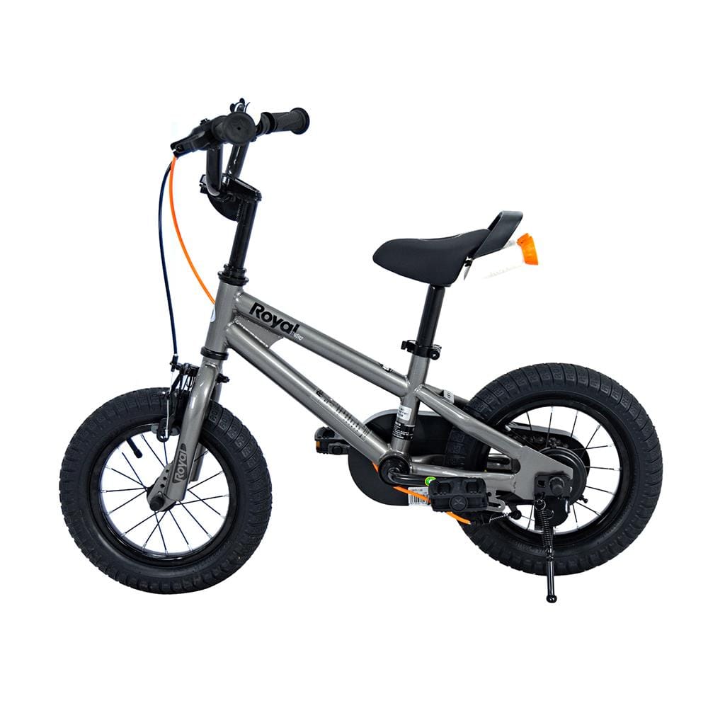 จักรยานเด็ก ROYAL BABY FREESTYLE V2 12 นิ้ว สีเทา