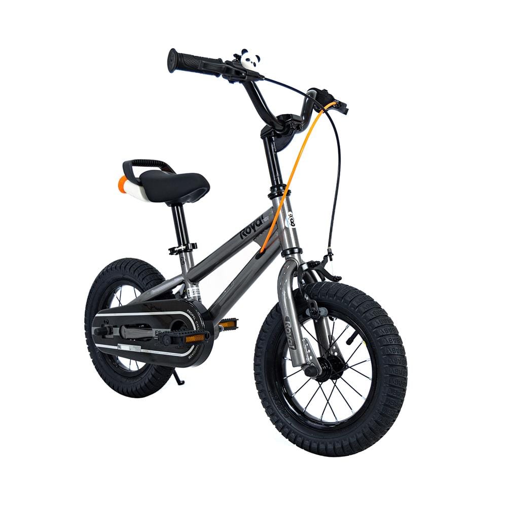 จักรยานเด็ก ROYAL BABY FREESTYLE V2 12 นิ้ว สีเทา