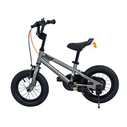 จักรยานเด็ก ROYAL BABY FREESTYLE V2 12 นิ้ว สีเทา_1
