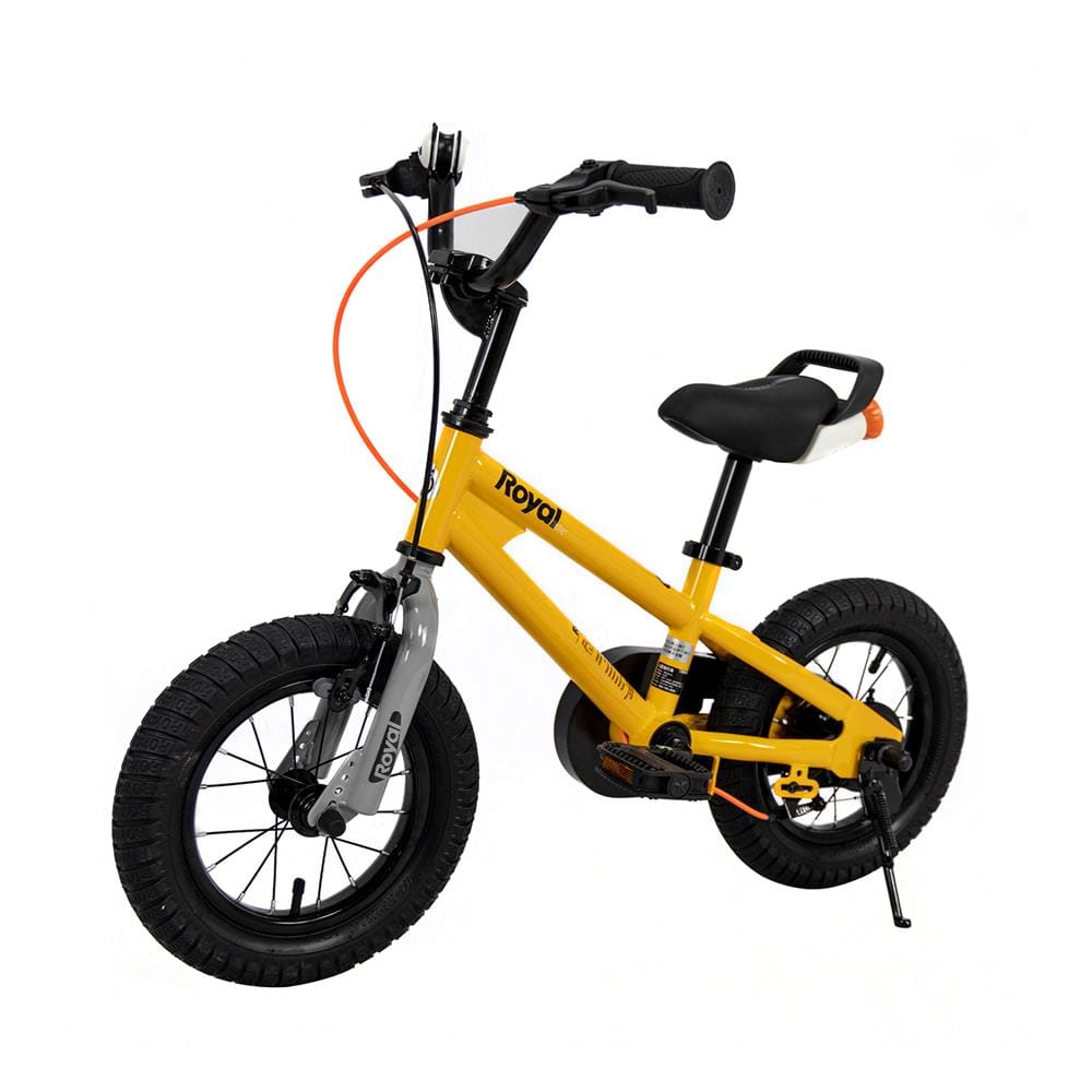 จักรยานเด็ก ROYAL BABY FREESTYLE V2 12 นิ้ว สีเหลือง