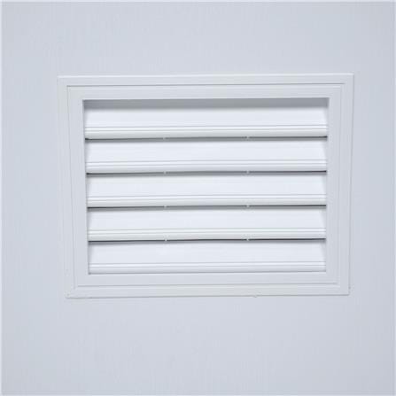 ประตูห้องน้ำ UPVC AZLE PSW22 เกล็ดล่าง 70X200 ซม. สีขาว เจาะลูกบิด_3