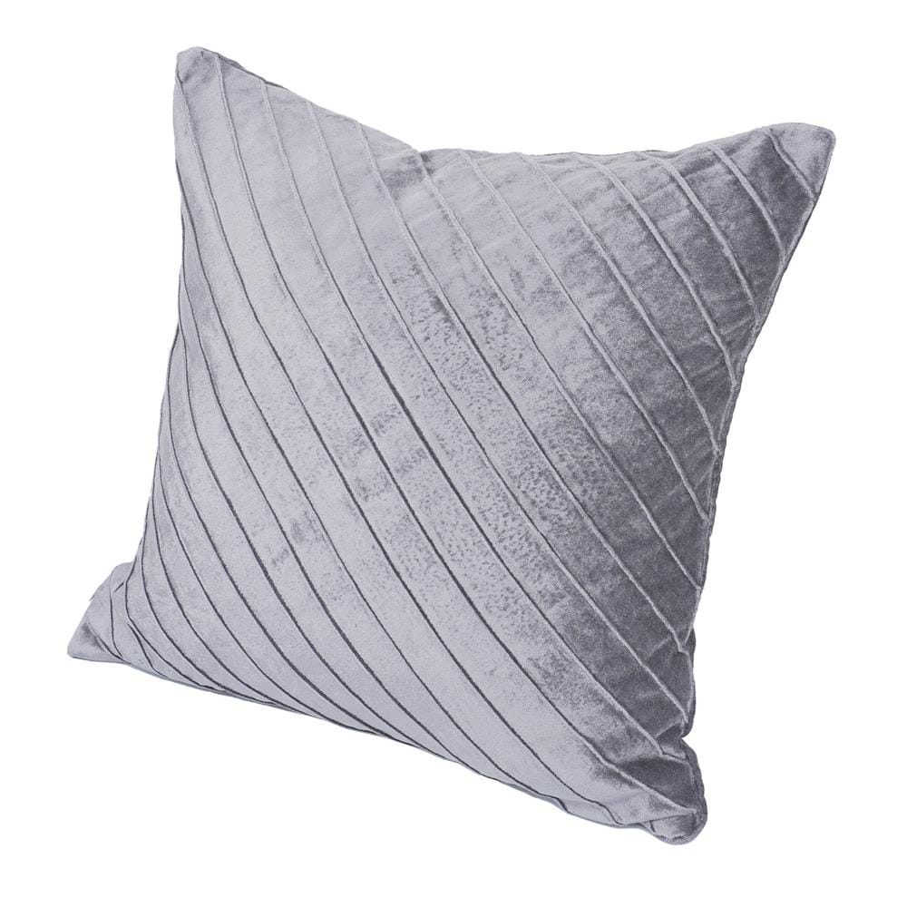 หมอนอิง HOME LIVING STYLE DORA 18X18 นิ้ว สีเทา