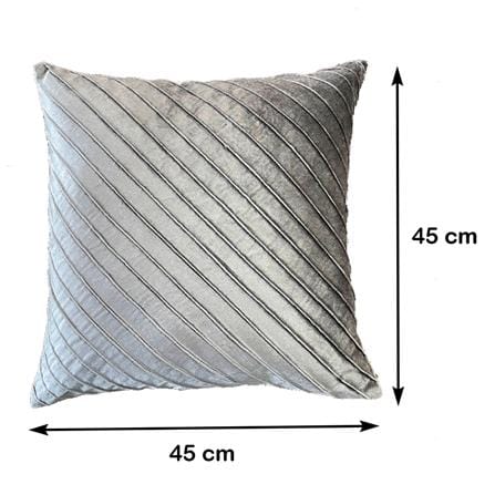 หมอนอิง HOME LIVING STYLE DORA 18X18 นิ้ว สีเทา_7