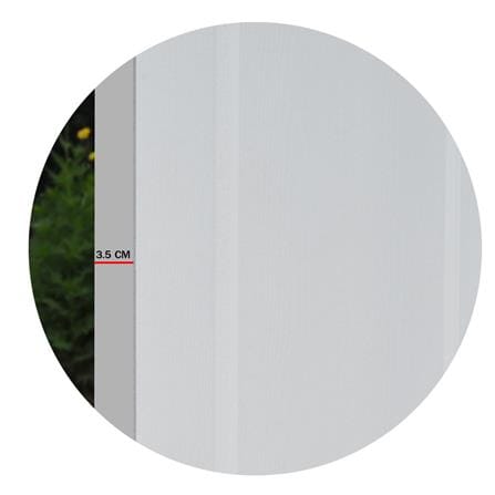 ประตูภายใน HDF METRO BOSA 101 ดารารัตน์ 80X200 ซม. สีรองพื้น ไม่เจาะลูกบิด_6