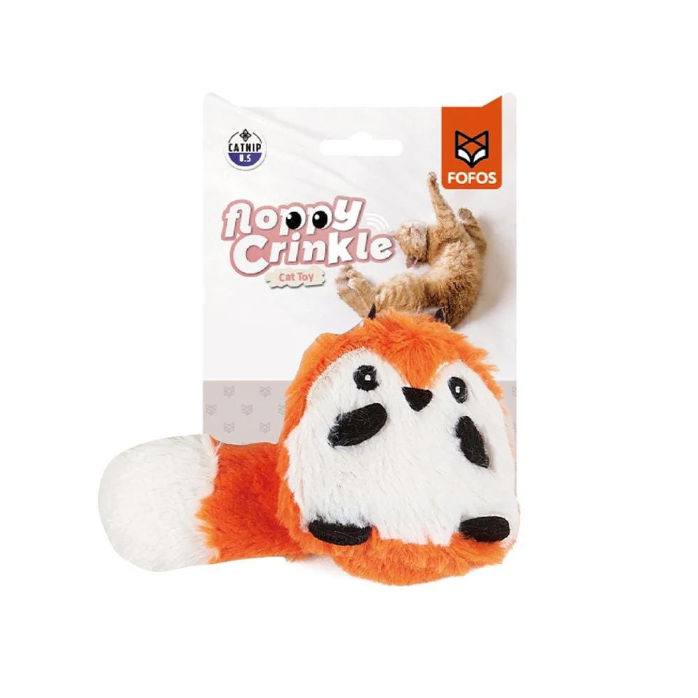 ของเล่นแมว FOFOS FLOPPY CRINKIE CAT TOY FOX