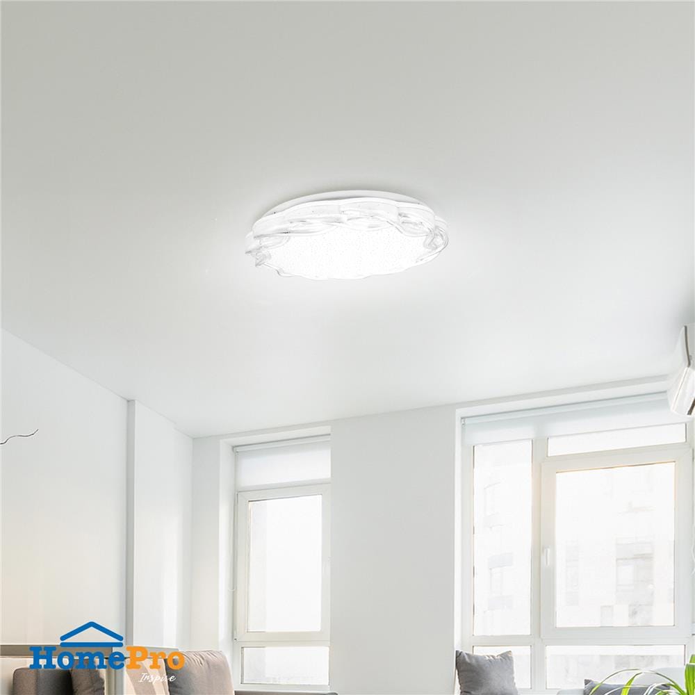 ไฟเพดาน LED CARINI HP-003 3IN1 15.3 นิ้ว 36 วัตต์ DAYLIGHT/COOL WHITE/WARM WHITE สีขาว