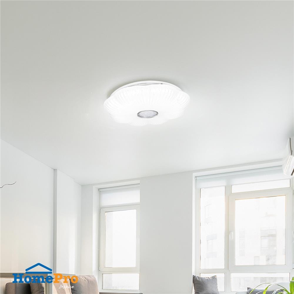 ไฟเพดาน LED CARINI HP-002 3IN1 16 นิ้ว 36 วัตต์ DAYLIGHT/COOL WHITE/WARM WHITE สีขาว