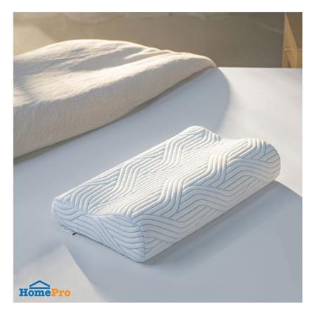 หมอนสุขภาพ เมมโมรี่โฟม TEMPUR ORIGINAL PILLOWS WITH SMARTCOOL TECHNOLOGY ไซซ์ M 50x31x10 ซม. สีขาว_3