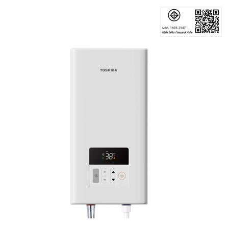 เครื่องทำน้ำอุ่น TOSHIBA TWH-38EFNTH(W)-CB 3800 วัตต์ สีขาว_8