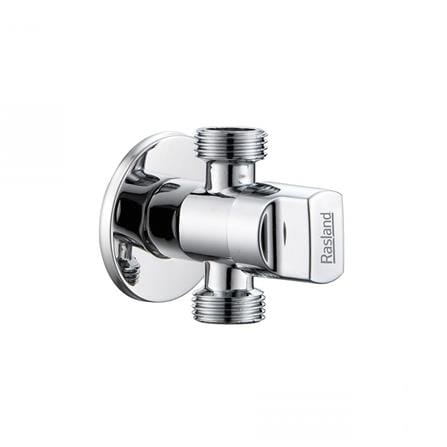 สต๊อปวาล์ว 2 ทาง RASLAND RA C321-C178 สีโครม_0