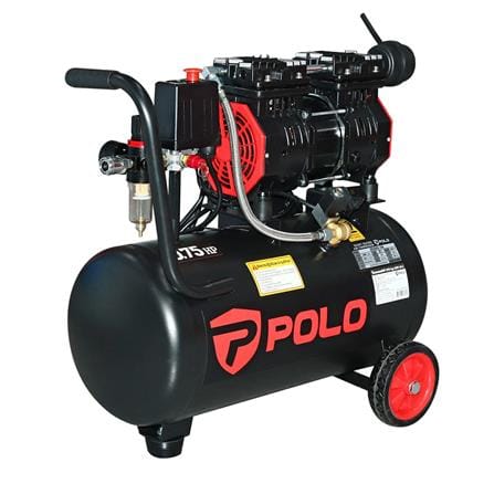 ปั๊มลม OIL FREE POLO D5501-24 24 ลิตร 0.75 แรงม้า ...