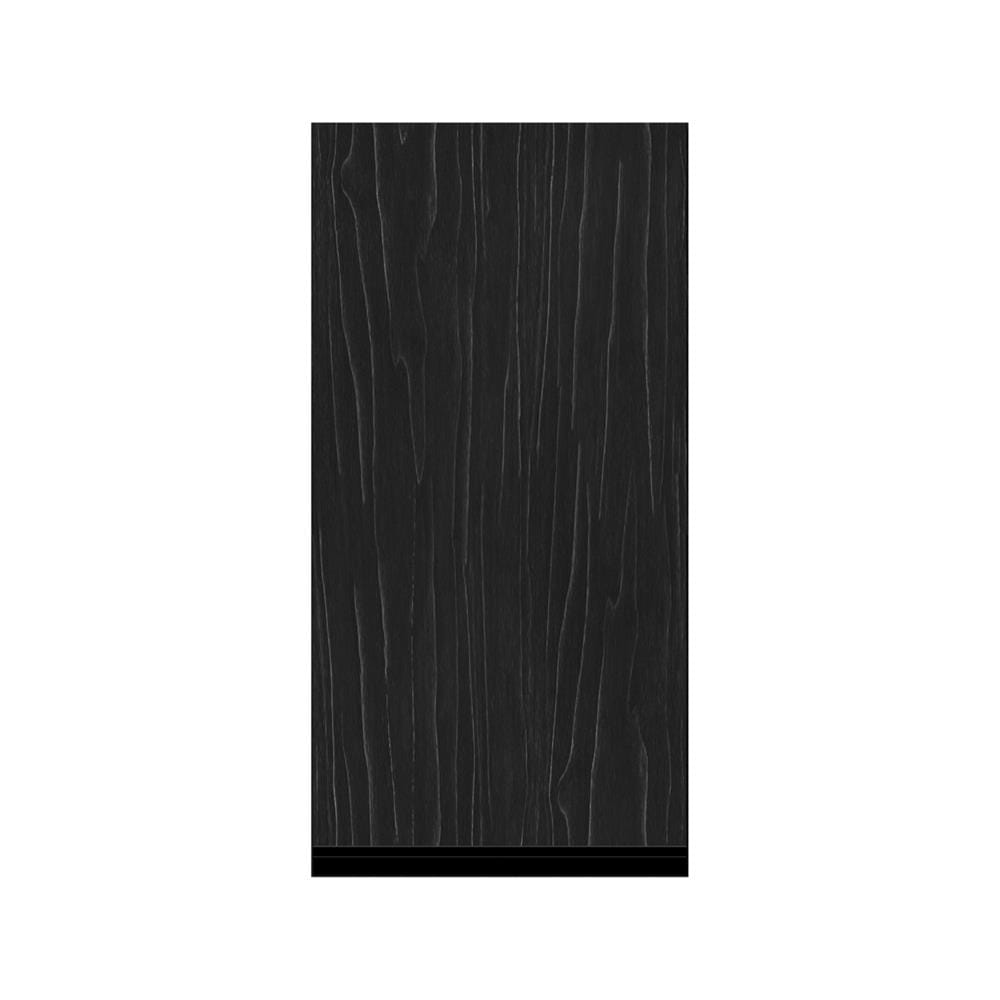 ตู้แขวนเดี่ยวบานเรียบ JUPITER SILKY OAK 40x80 ซม. สีดำ