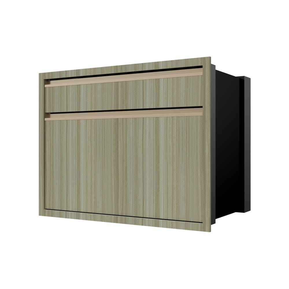 ตู้ลิ้นชัก 2 ชั้น JUPITER SILKY TEAK 87x67 ซม. สีน้ำตาล