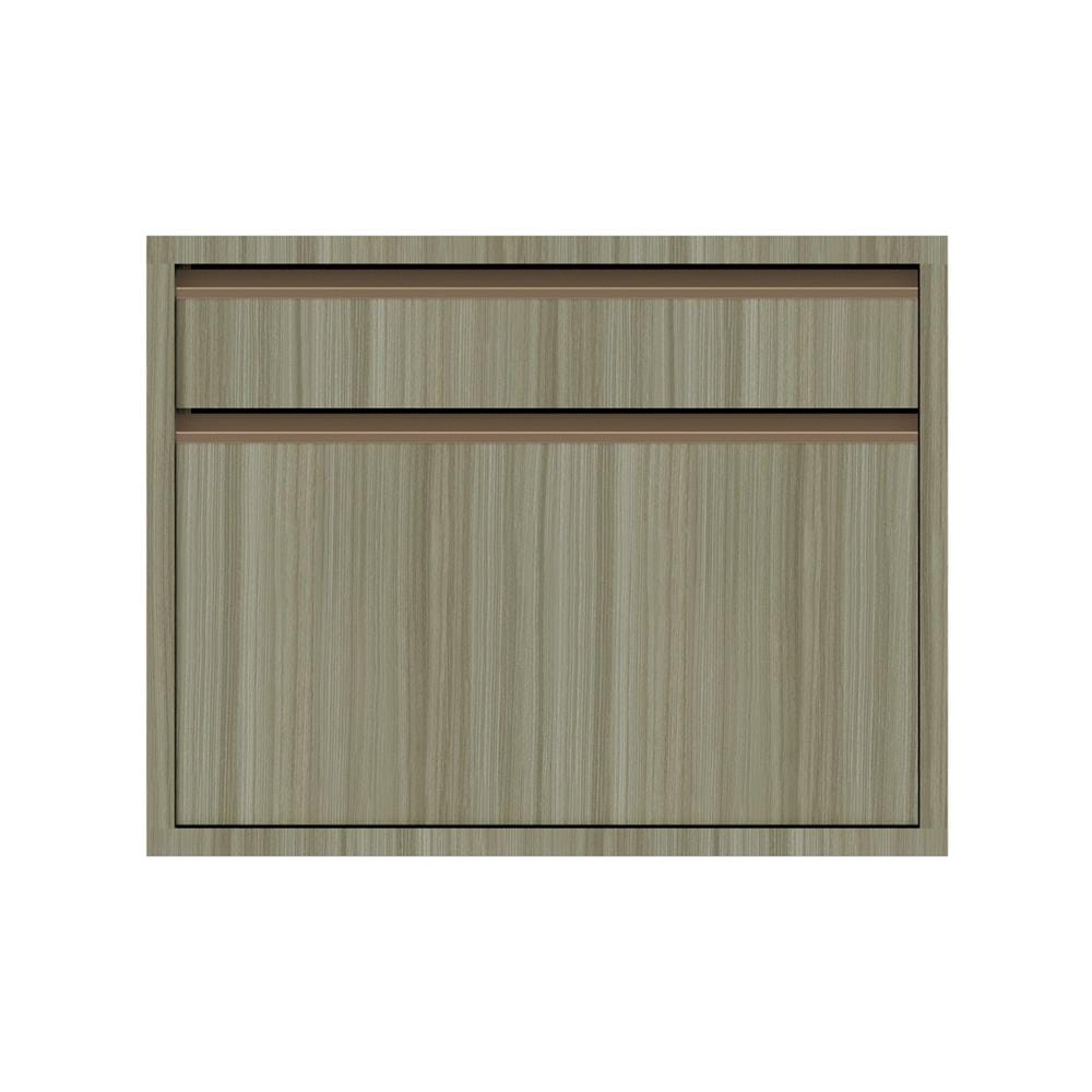 ตู้ลิ้นชัก 2 ชั้น JUPITER SILKY TEAK 87x67 ซม. สีน้ำตาล