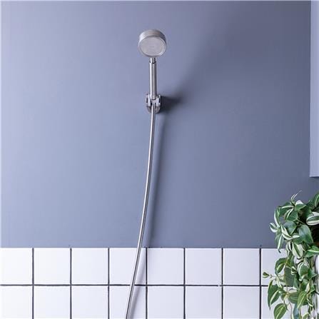 ชุดฝักบัวสายอ่อน 1 ระดับ RASLAND RA D411-D100 สีเงิน_2