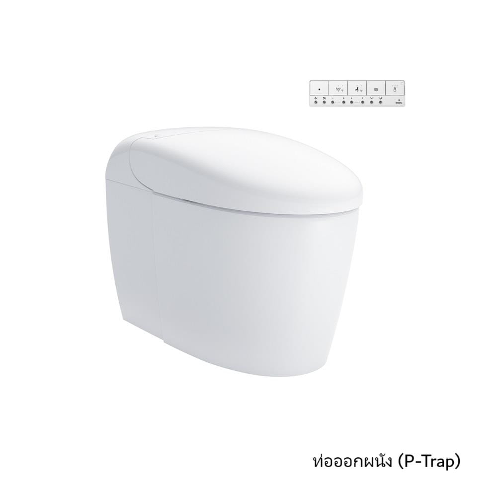 สุขภัณฑ์อัตโนมัติ TOTO CES83410PVJ 3/4.5 สีขาว