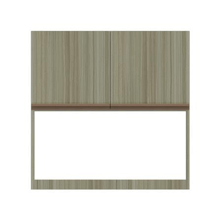 ตู้แขวนคู่พร้อมที่คว่ำจาน JUPITER SILKY TEAK 80x80 ซม. สีน้ำตาล_1