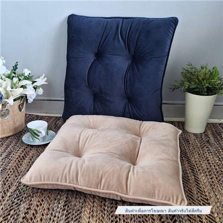 เบาะรองนั่ง HOME LIVING STYLE BALDI 22X22 นิ้ว สีครีม_3