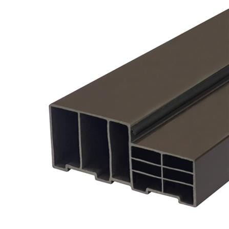 วงกบประตู UPVC ECO-DOOR OUR-100 80x200 ซม. สีโอ๊ค_3