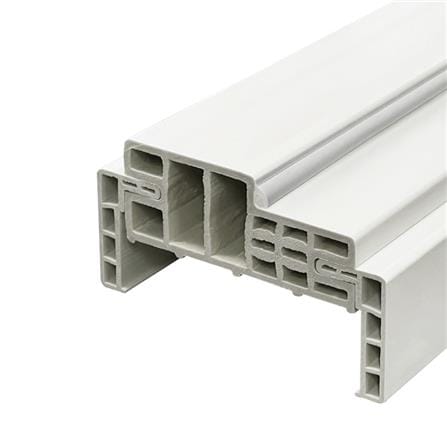 วงกบไม้สังเคราะห์ WPC ECO-DOOR WS1012 70X200 ซม. สีขาว_2