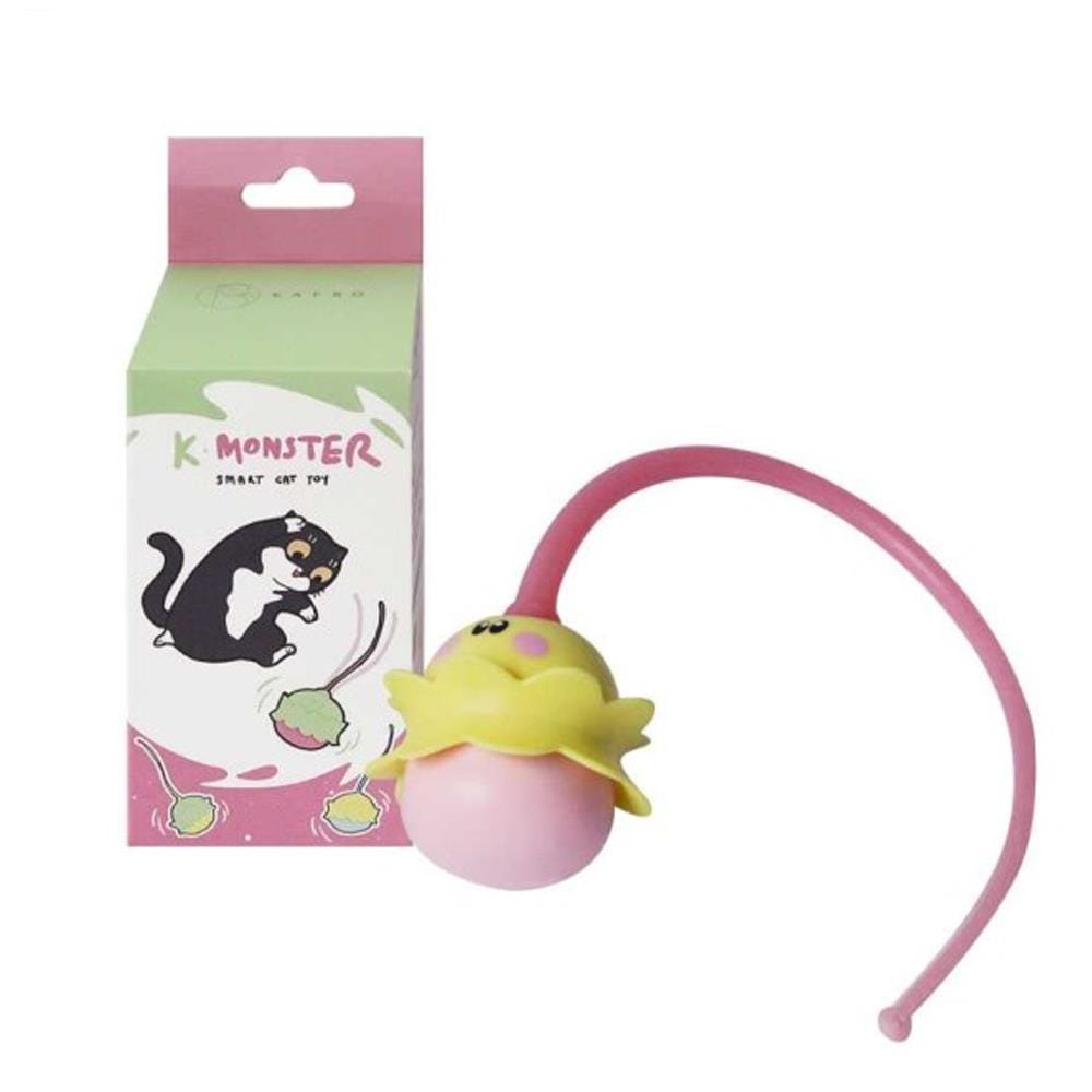 ของเล่นแมว KAFBO K-MONSTER SMART CAT TOY สีชมพู