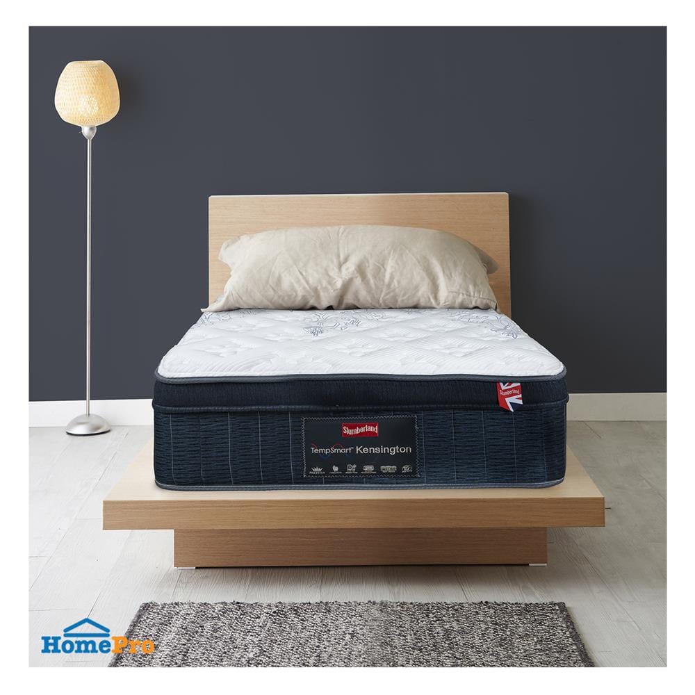 ที่นอนพ็อกเก็ตสปริง 3.5 ฟุต SLUMBERLAND รุ่น KENSINGTON พร้อมชุดเครื่องนอน 7 ชิ้น