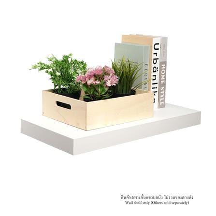 ชั้นแขวนผนัง FASTTECT SS3060-P-WHITE 60 ซม. สีขาว