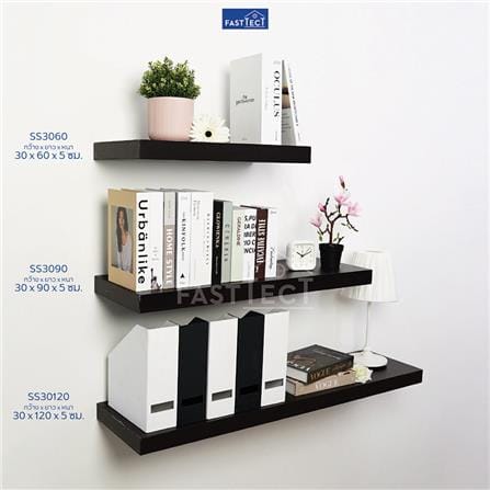ชั้นแขวนผนัง FASTTECT SS3090-P-WHITE 90 ซม. สีขาว_8