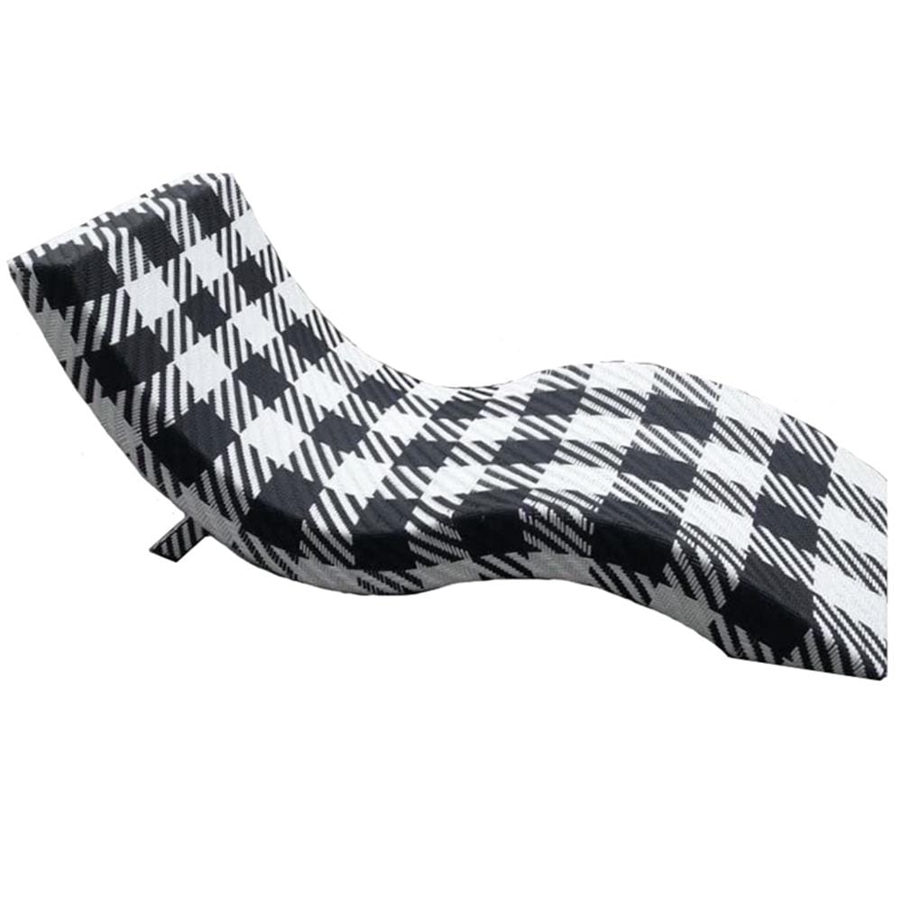 เตียงริมสระ IVY ZEBRA SUNBED SB015 สีขาว/ดำ